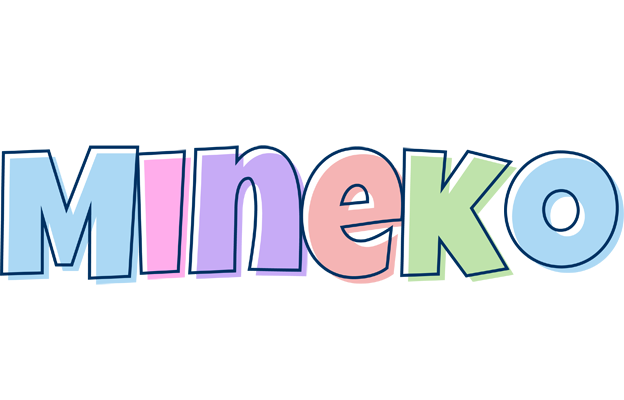Mineko pastel logo