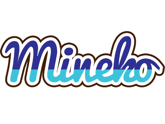 Mineko raining logo