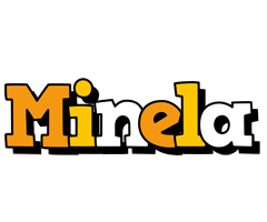 Minela cartoon logo