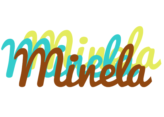 Minela cupcake logo