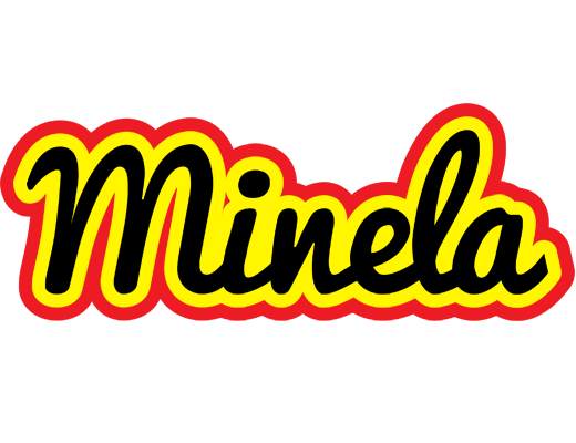 Minela flaming logo