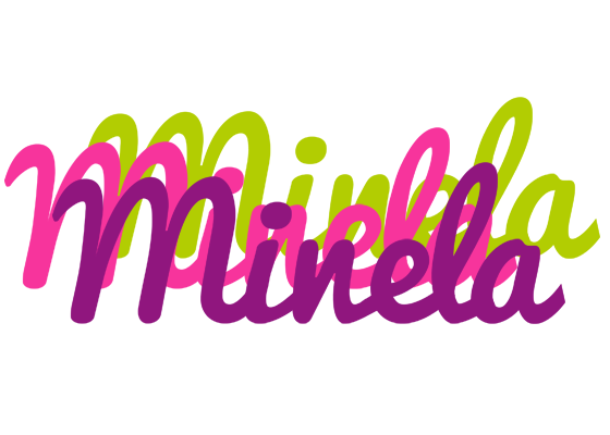 Minela flowers logo