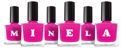 Minela nails logo