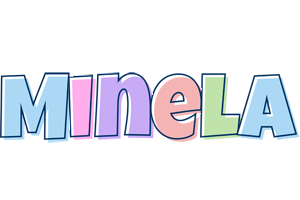 Minela pastel logo