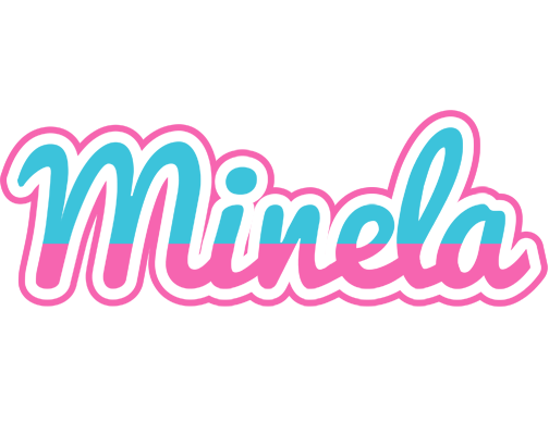 Minela woman logo