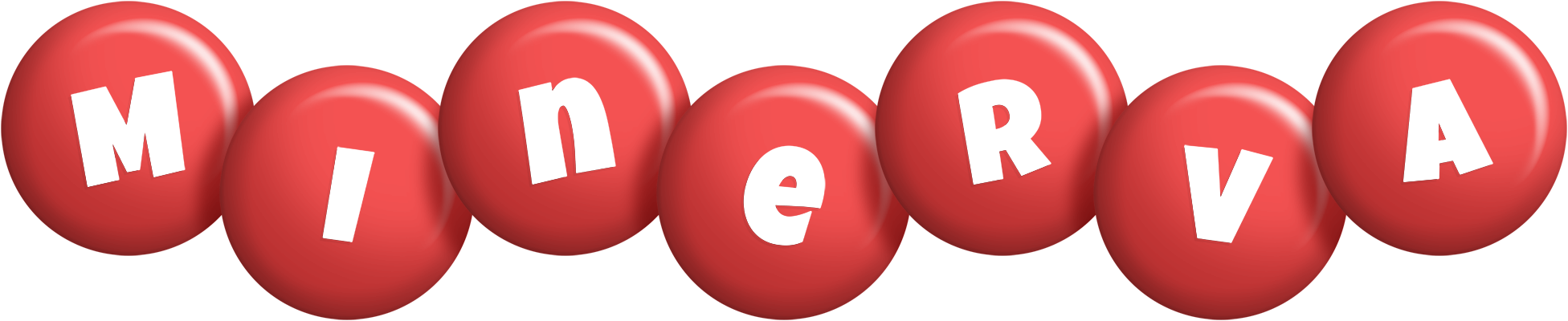 Minerva candy-red logo