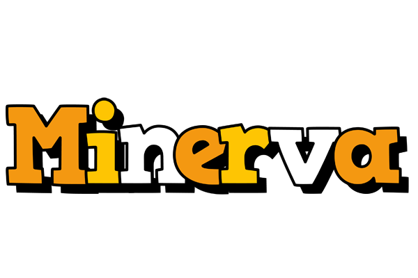 Minerva cartoon logo