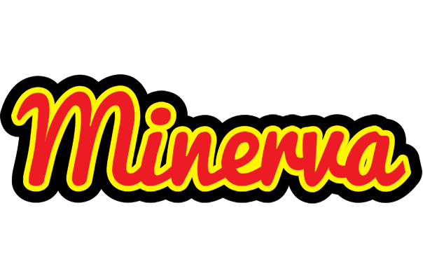 Minerva fireman logo