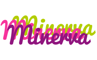 Minerva flowers logo