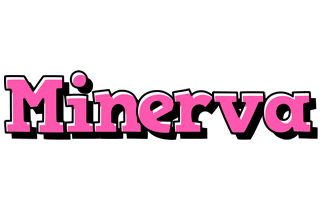 Minerva girlish logo