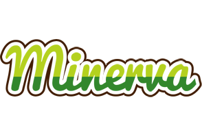 Minerva golfing logo