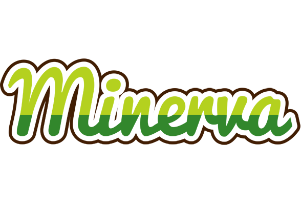 Minerva golfing logo