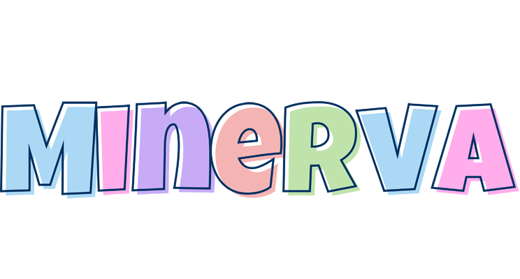 Minerva pastel logo