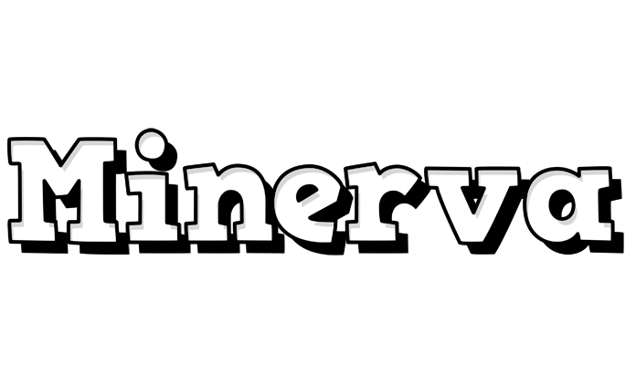 Minerva snowing logo