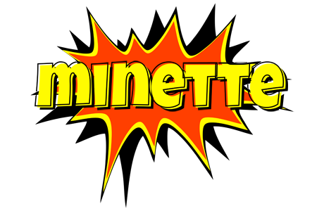 Minette bazinga logo