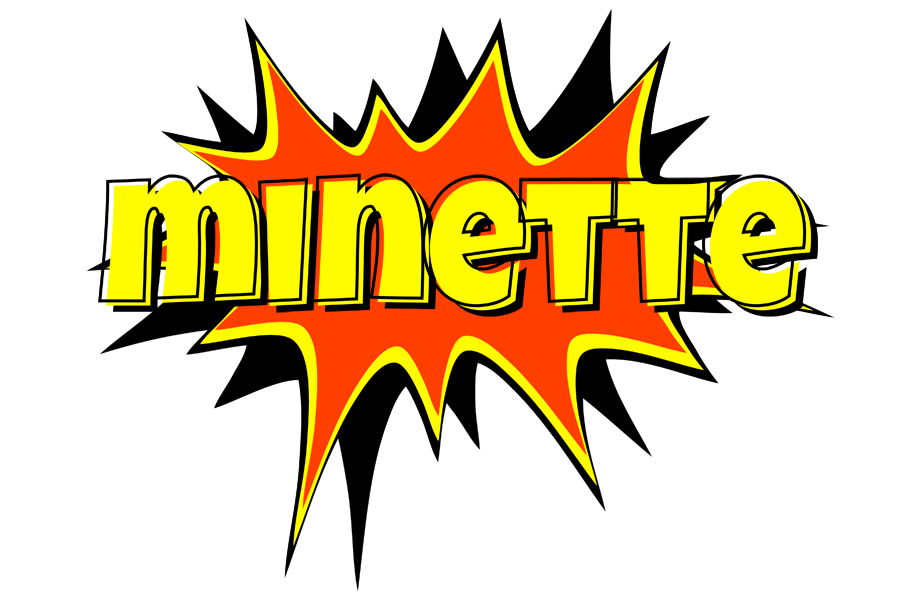 Minette bazinga logo