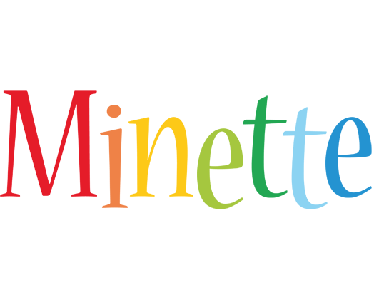 Minette birthday logo