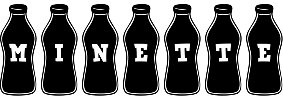 Minette bottle logo