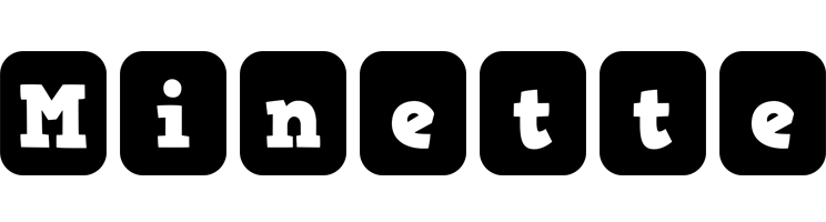 Minette box logo
