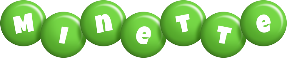 Minette candy-green logo