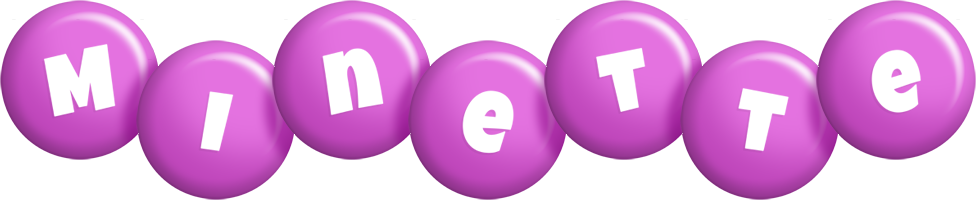 Minette candy-purple logo