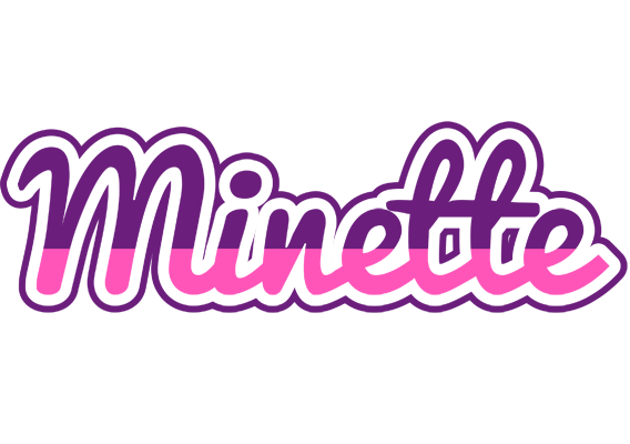 Minette cheerful logo