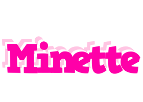 Minette dancing logo