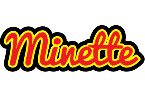 Minette fireman logo