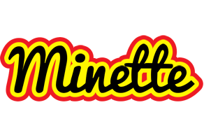 Minette flaming logo