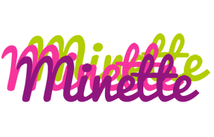 Minette flowers logo