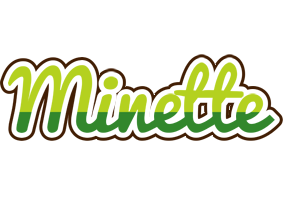 Minette golfing logo
