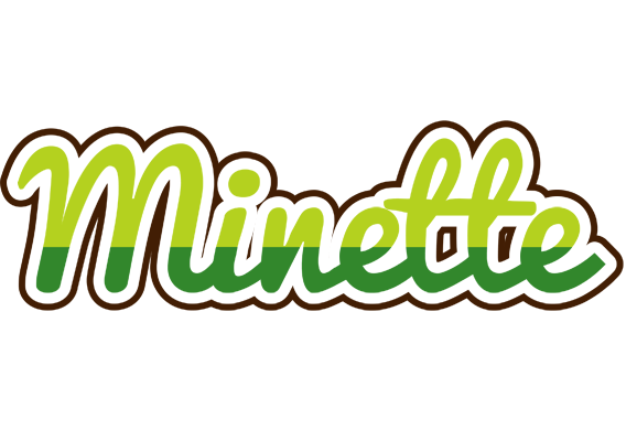 Minette golfing logo