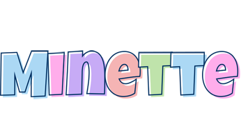 Minette pastel logo