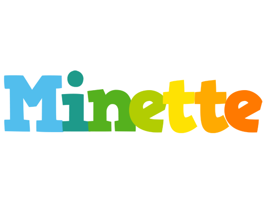 Minette rainbows logo