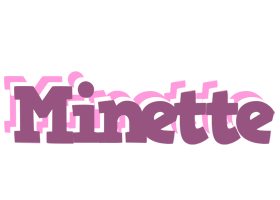 Minette relaxing logo