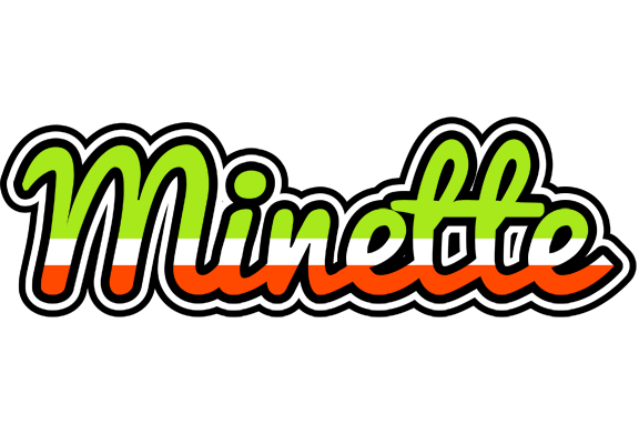 Minette superfun logo