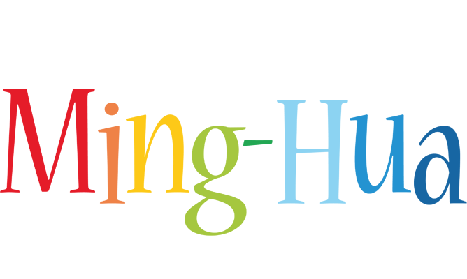 Ming-Hua birthday logo