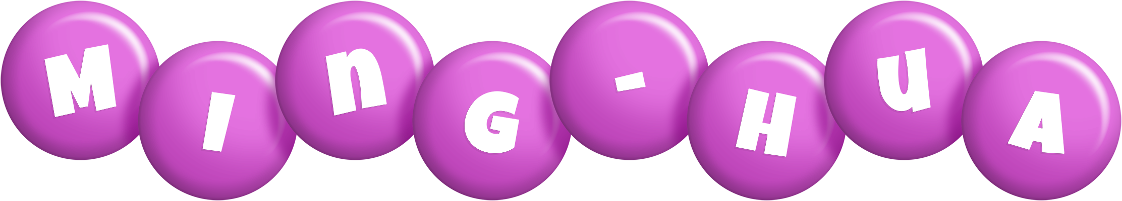 Ming-Hua candy-purple logo