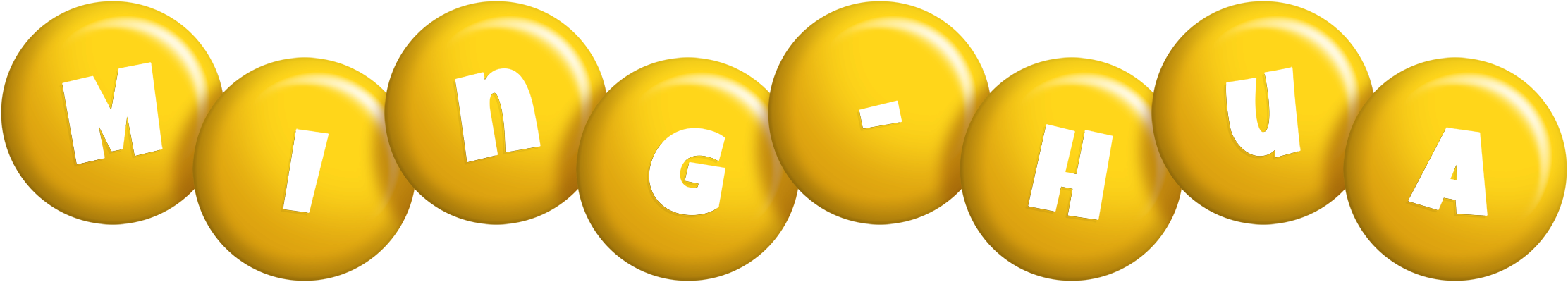 Ming-Hua candy-yellow logo