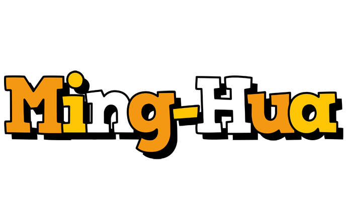 Ming-Hua cartoon logo