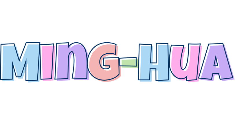 Ming-Hua pastel logo