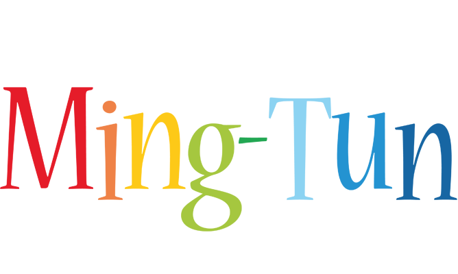 Ming-Tun birthday logo