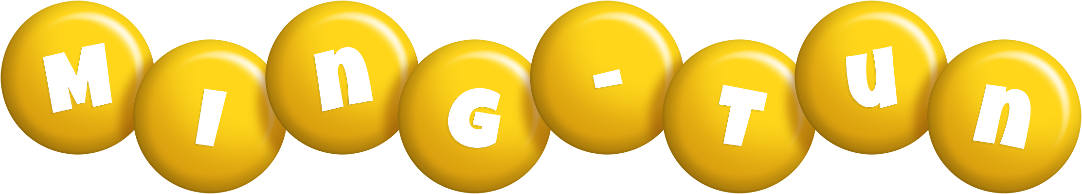 Ming-Tun candy-yellow logo