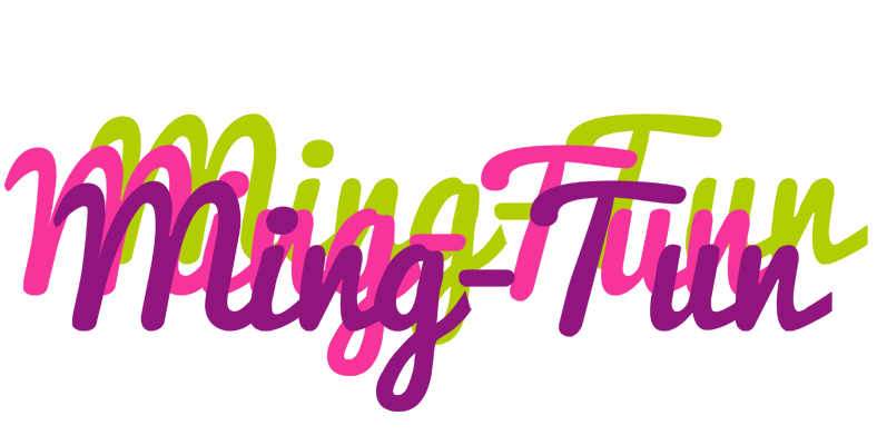 Ming-Tun flowers logo
