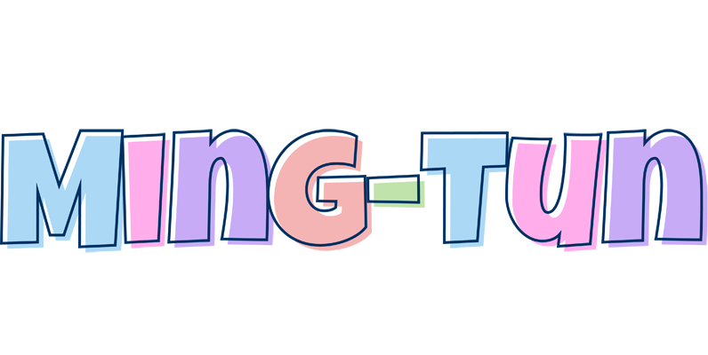 Ming-Tun pastel logo