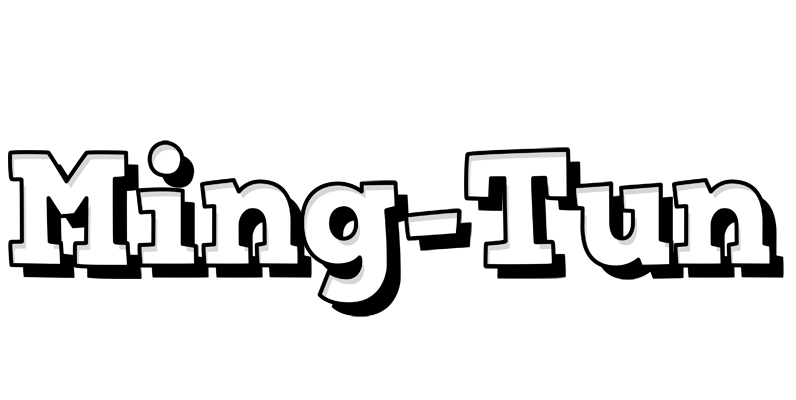 Ming-Tun snowing logo