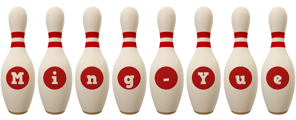 Ming-Yue bowling-pin logo