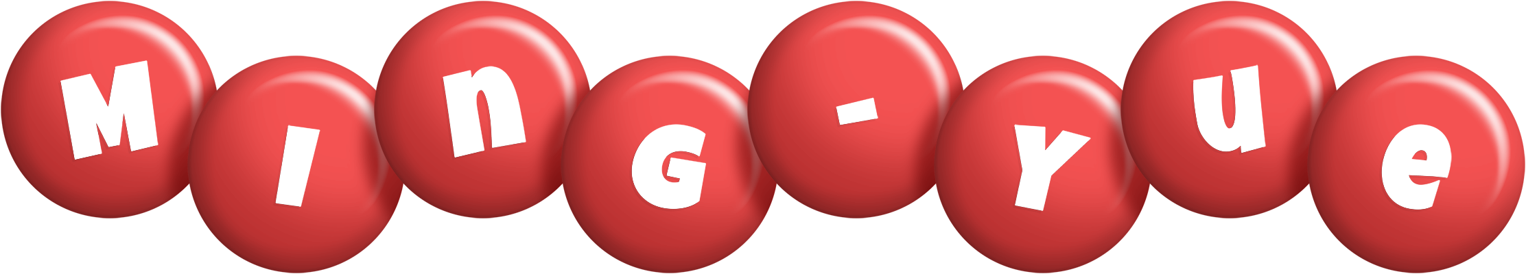 Ming-Yue candy-red logo