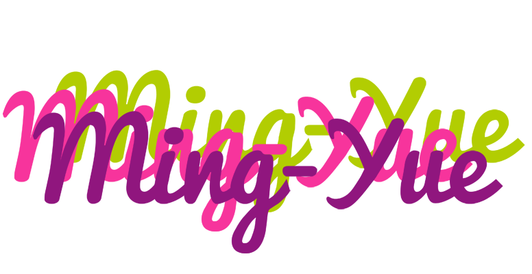 Ming-Yue flowers logo