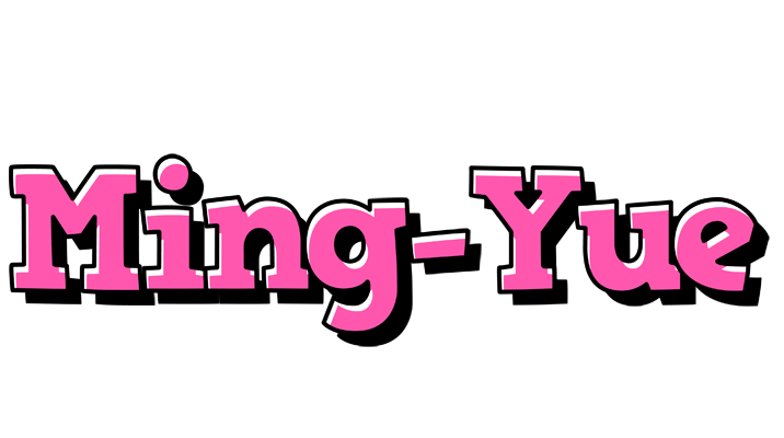 Ming-Yue girlish logo